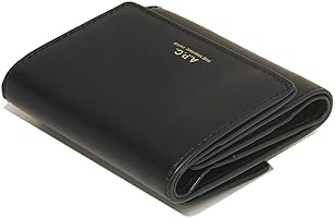 Amazon | [アーペーセー] 三つ折り財布 コンパクト財布 ブラック